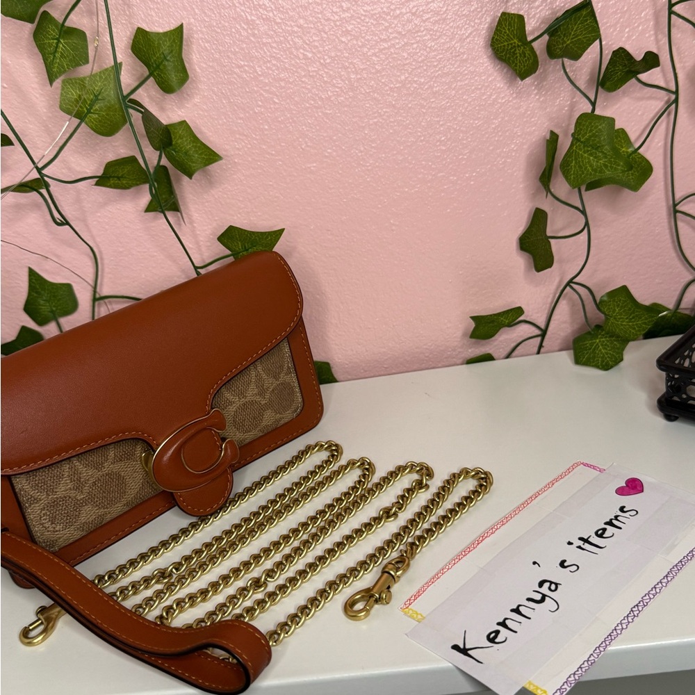 Tabby Crossbody Wristlet In Signature Canvas